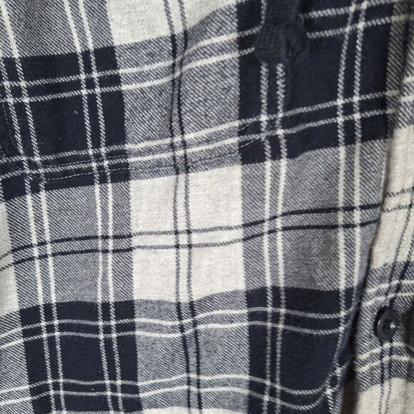LL Bean Plaid button down light jacket size large regular - Picture 5 of 5